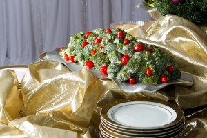 Broccoli Salad on Vento Platter