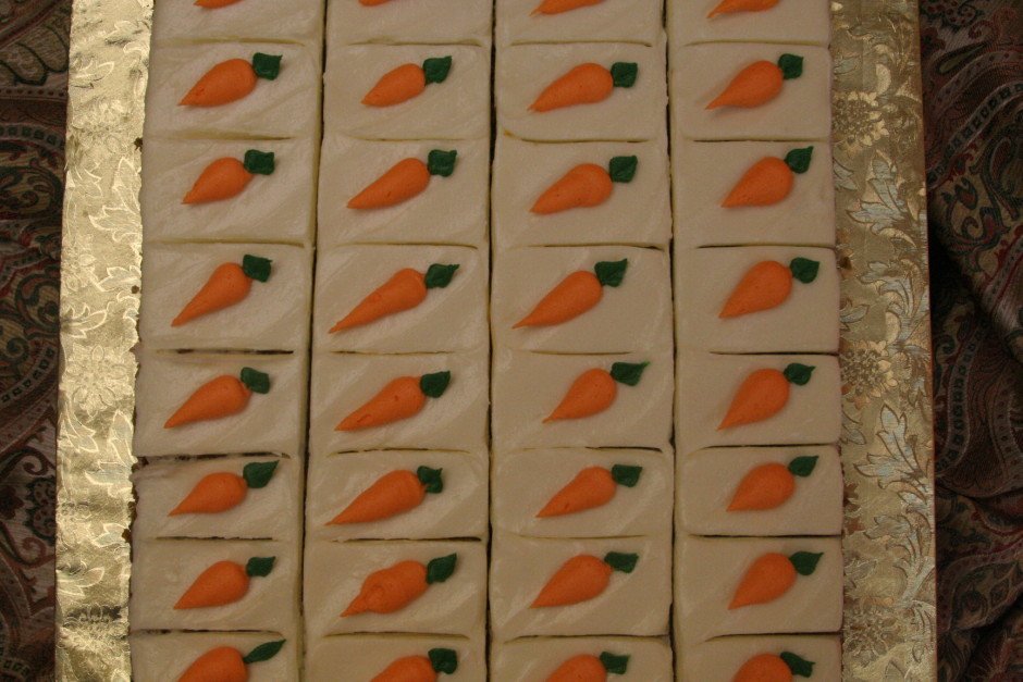 Carrot Cake Squares